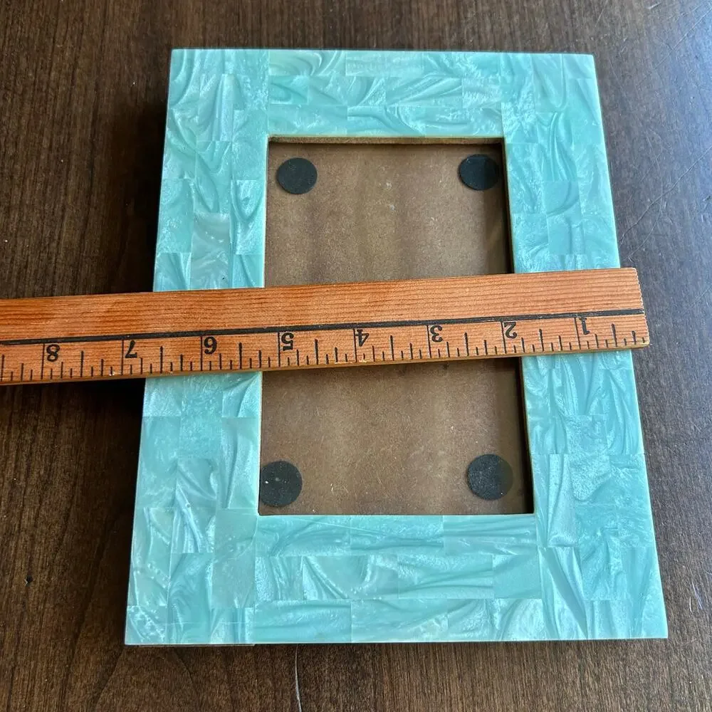 Blue Mother of Pearl Frame | 4x6